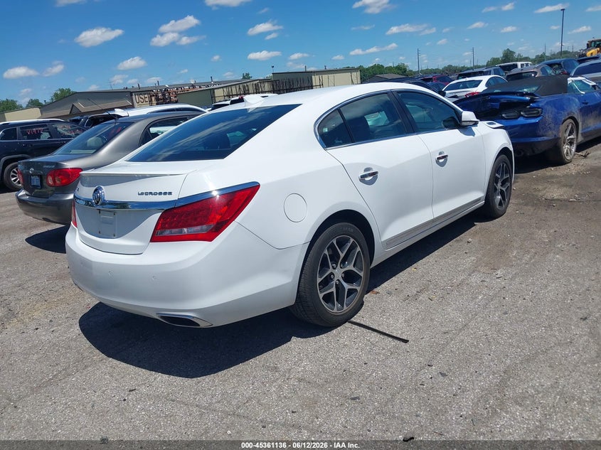 2016 Buick Lacrosse VIN 1G4G45G37GF214812 IAAI salvage auction — FRONT END, Salvage Title, sold $1,250 on 2026-07-18 (photo 4)