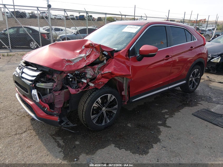 2018 Mitsubishi Eclipse cross VIN JA4AT5AA4JZ038922 IAAI salvage auction — FRONT END, Salvage (New Mexico), sold $25 on 2026-07-29 (photo 2)