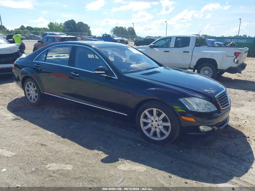 2008 Mercedes-benz S class VIN WDDNG71XX8A157987 IAAI salvage auction — REAR END, Salvage (Georgia), sold $1,750 on 2026-07-16 (photo 1)
