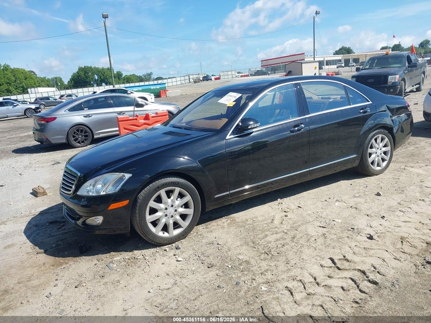 2008 Mercedes-benz S class VIN WDDNG71XX8A157987 IAAI salvage auction — REAR END, Salvage (Georgia), sold $1,750 on 2026-07-16 (photo 2)