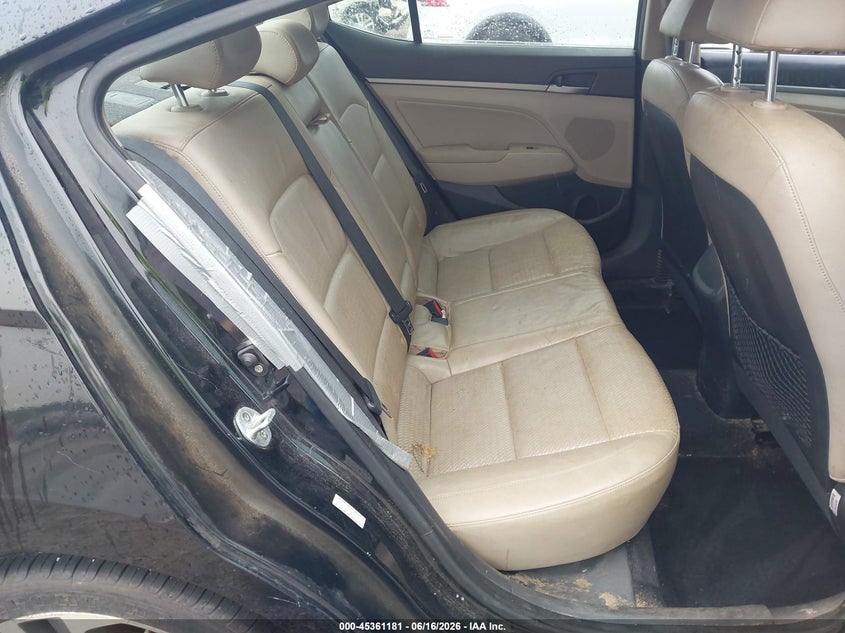 2017 Hyundai Elantra VIN KMHD84LF9HU073479 IAAI salvage auction — RIGHT REAR, Salvage (South Carolina), sold $900 on 2026-07-15 (photo 8)