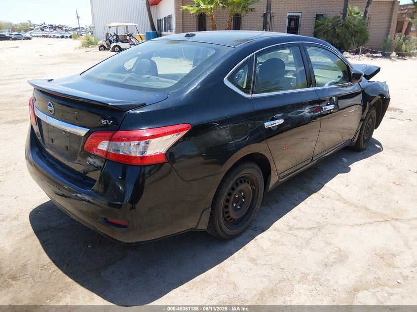 2015 Nissan Sentra VIN 3N1AB7AP7FL644788 IAAI salvage auction — FRONT END, Salvage (Arizona), sold $350 on 2026-07-09 (photo 4)