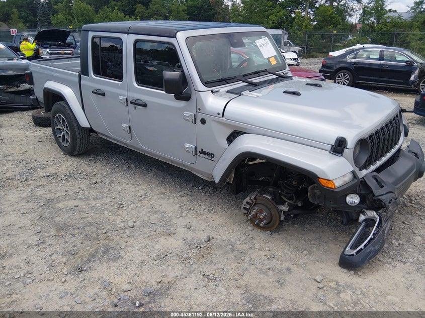 2024 Jeep Gladiator VIN 1C6HJTAG2RL105610 — IAAI salvage auction photo