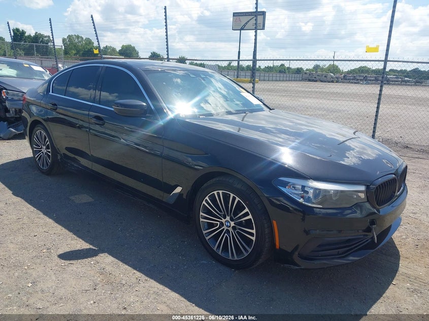2019 BMW 5er VIN WBAJA7C57KWW26756 IAAI salvage auction — RIGHT SIDE, Clear (Arkansas), sold $6,200 on 2026-07-22 (photo 1)