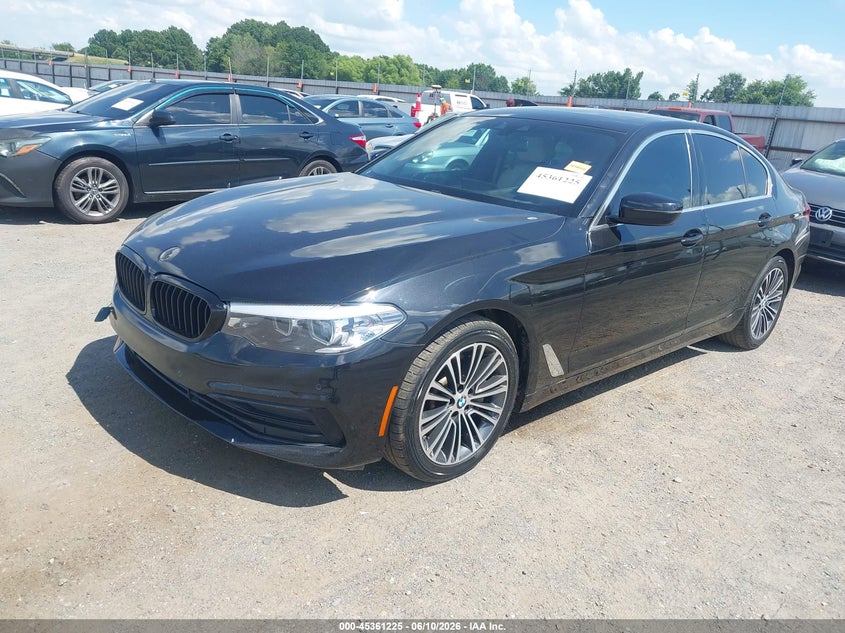 2019 BMW 5er VIN WBAJA7C57KWW26756 IAAI salvage auction — RIGHT SIDE, Clear (Arkansas), sold $6,200 on 2026-07-22 (photo 2)