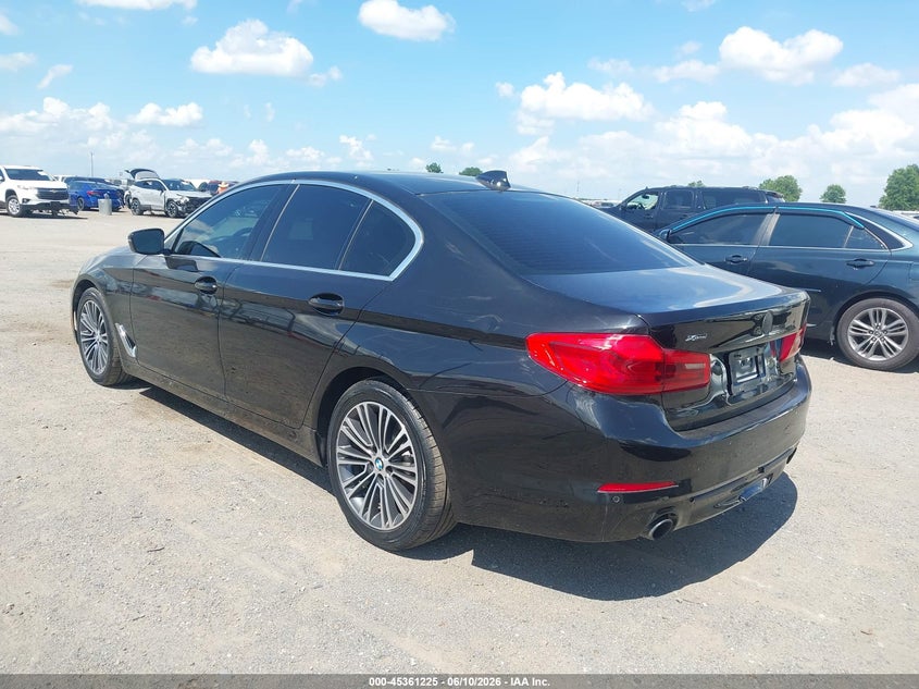 2019 BMW 5er VIN WBAJA7C57KWW26756 IAAI salvage auction — RIGHT SIDE, Clear (Arkansas), sold $6,200 on 2026-07-22 (photo 3)