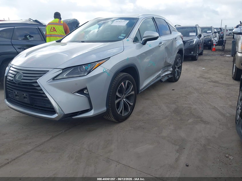 2019 Lexus Rx VIN 2T2ZZMCA0KC151031 IAAI salvage auction — LEFT SIDE, Original (Texas), sold $15,200 on 2026-07-28 (photo 2)