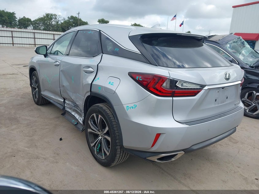 2019 Lexus Rx VIN 2T2ZZMCA0KC151031 IAAI salvage auction — LEFT SIDE, Original (Texas), sold $15,200 on 2026-07-28 (photo 3)