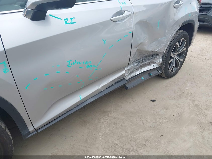 2019 Lexus Rx VIN 2T2ZZMCA0KC151031 IAAI salvage auction — LEFT SIDE, Original (Texas), sold $15,200 on 2026-07-28 (photo 6)