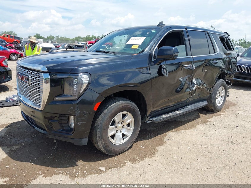 2022 Gmc Yukon VIN 1GKS2DKL7NR227680 IAAI salvage auction — LEFT SIDE, Salvage (Ohio), sold $17,000 on 2026-07-09 (photo 2)