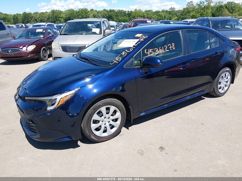 2026 Toyota Corolla VIN JTDBCMFEXT3148279 IAAI salvage auction — FRONT END, Salvage (Ohio), sold $9,900 on 2026-07-14 (photo 2)