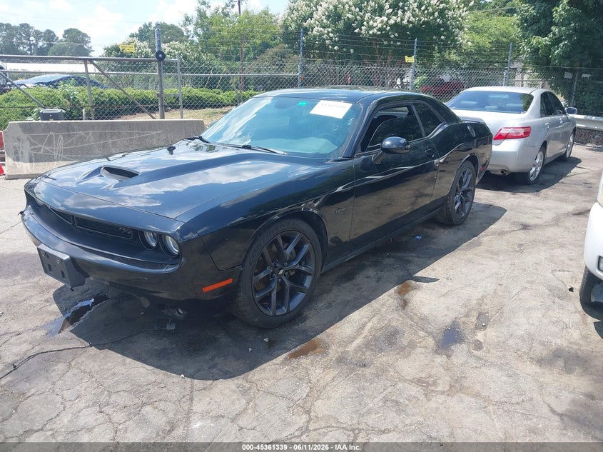 2019 Dodge Challenger VIN 2C3CDZBTXKH641527 IAAI salvage auction — FRONT END, Salvage (North Carolina), sold $4,975 on 2026-08-01 (photo 2)
