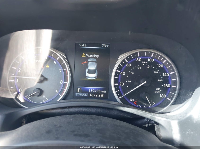 2017 Infiniti Q50 VIN JN1EV7AR5HM837914 IAAI salvage auction — THEFT, Salvage (Virginia), sold $925 on 2026-07-22 (photo 7)