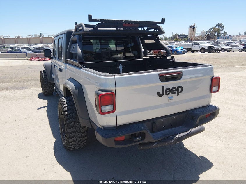 2023 Jeep Gladiator VIN 1C6HJTAG3PL561452 IAAI salvage auction — SIDE, Wait Title, sold $14,300 on 2026-07-31 (photo 3)