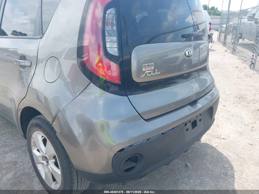 2018 Kia Soul VIN KNDJN2A25J7598676 IAAI salvage auction — NORMAL WEAR, Clear - Public Restricted (Oklahoma), sold $1,050 on 2026-07-15 (photo 6)