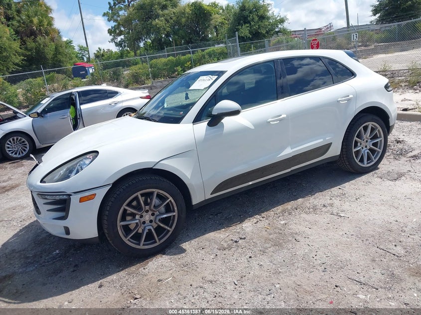 2017 Porsche Macan VIN WP1AA2A54HLB08573 IAAI salvage auction — FRONT END, Rebuildable (Florida), sold $4,625 on 2026-07-23 (photo 2)