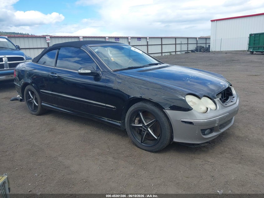 2006 Mercedes-benz Clk-class VIN WDBTK75G26T064844 IAAI salvage auction — FRONT END, Clear (Idaho), sold $275 on 2026-07-28 (photo 1)