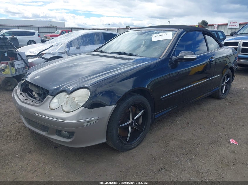 2006 Mercedes-benz Clk-class VIN WDBTK75G26T064844 IAAI salvage auction — FRONT END, Clear (Idaho), sold $275 on 2026-07-28 (photo 2)