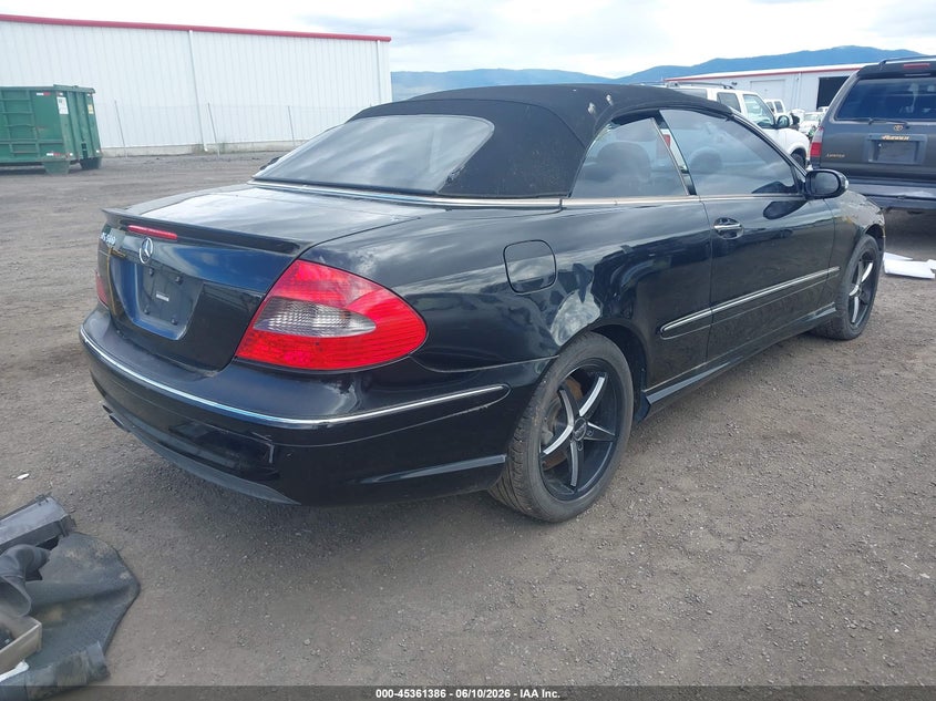 2006 Mercedes-benz Clk-class VIN WDBTK75G26T064844 IAAI salvage auction — FRONT END, Clear (Idaho), sold $275 on 2026-07-28 (photo 4)