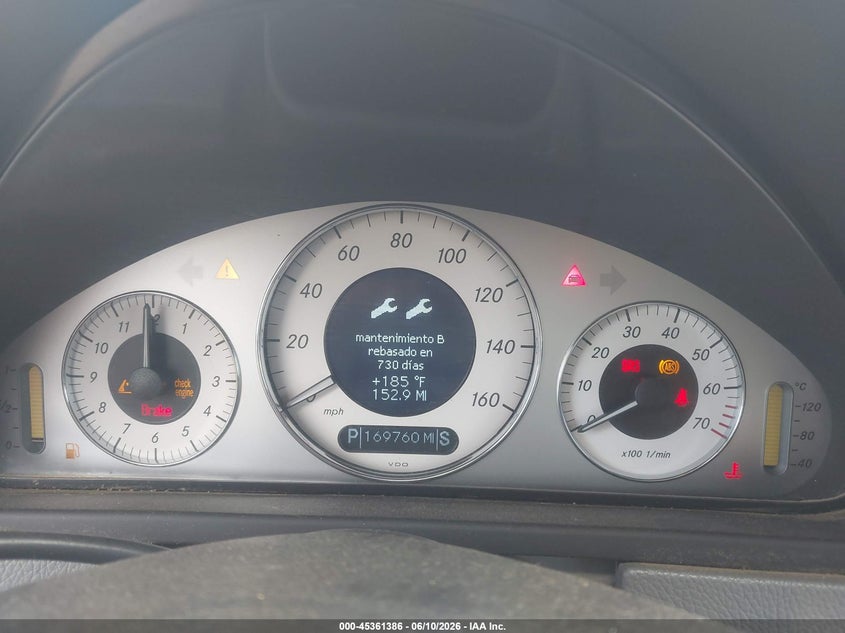 2006 Mercedes-benz Clk-class VIN WDBTK75G26T064844 IAAI salvage auction — FRONT END, Clear (Idaho), sold $275 on 2026-07-28 (photo 7)