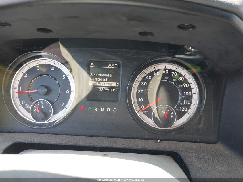 2017 Ram 1500 VIN 1C6RR7KG8HS592464 IAAI salvage auction — NORMAL WEAR, SF97 (California), sold $9,100 on 2026-07-30 (photo 7)