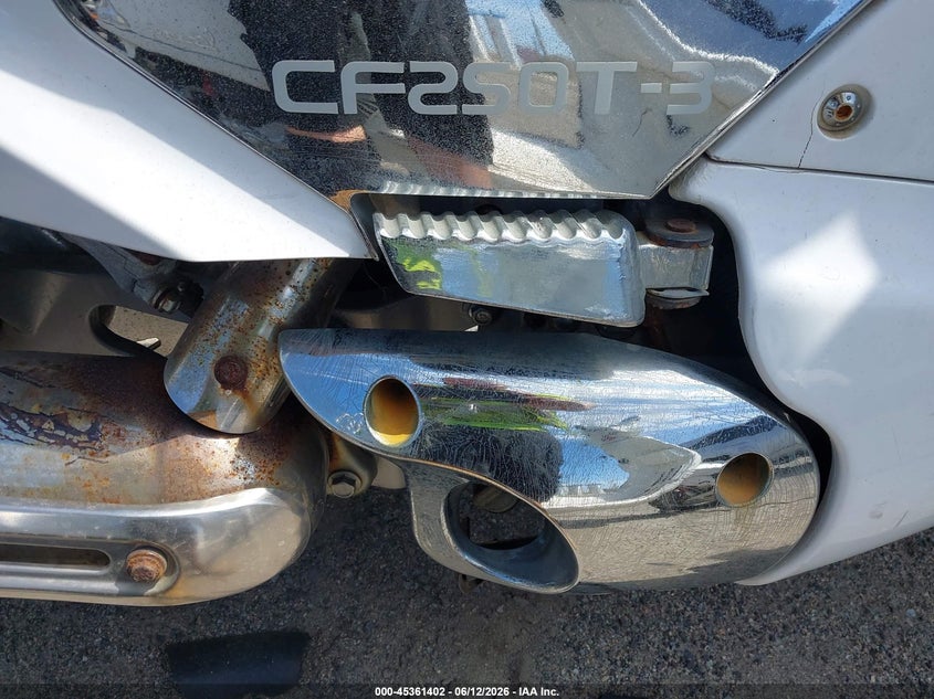 2008 Cfmoto Cf250 VIN LCETDNP3086000149 IAAI salvage auction — NORMAL WEAR, Clear (New York), sold $100 on 2026-07-07 (photo 8)