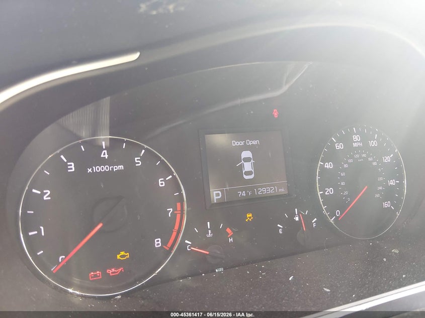 2015 Kia Cadenza VIN KNALN4D72F5190938 IAAI salvage auction — ROLLOVER, Salvage (Tennessee), sold $375 on 2026-07-22 (photo 7)