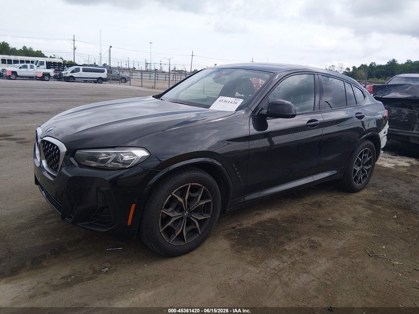 2022 BMW X4 VIN 5UX33DT00N9L32299 IAAI salvage auction — ALL OVER, Salvage Title, sold $16,000 on 2026-07-19 (photo 2)