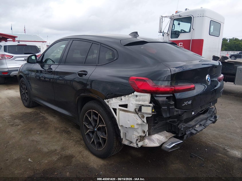 2022 BMW X4 VIN 5UX33DT00N9L32299 IAAI salvage auction — ALL OVER, Salvage Title, sold $16,000 on 2026-07-19 (photo 3)