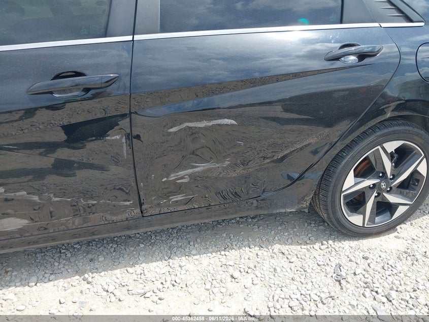 2022 Hyundai Elantra VIN KMHLP4AGXNU352039 IAAI salvage auction — RIGHT FRONT, Salvage (Ohio), sold $3,450 on 2026-07-22 (photo 6)