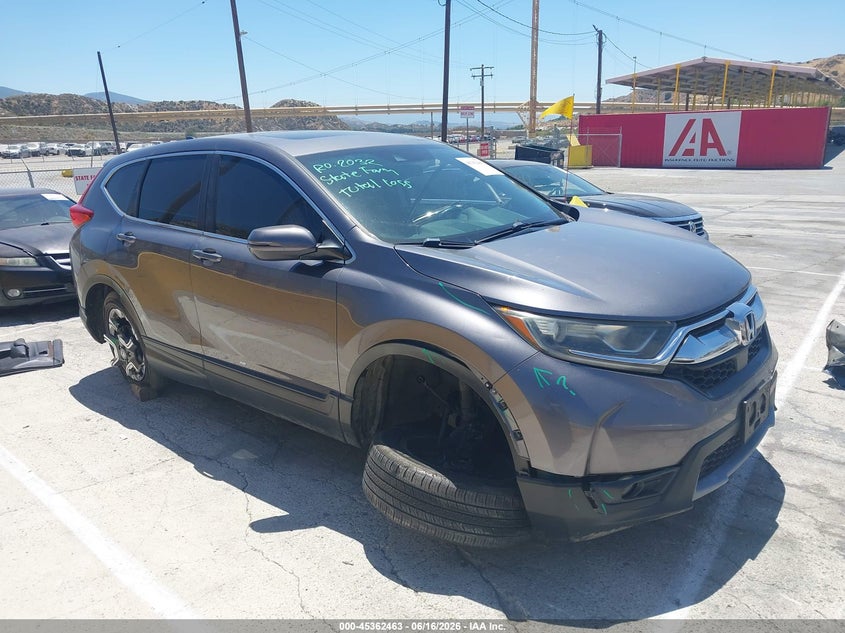 2018 Honda Cr-v VIN 7FARW1H84JE028963 IAAI salvage auction — SIDE, Salvage Title, sold $3,400 on 2026-07-18 (photo 1)