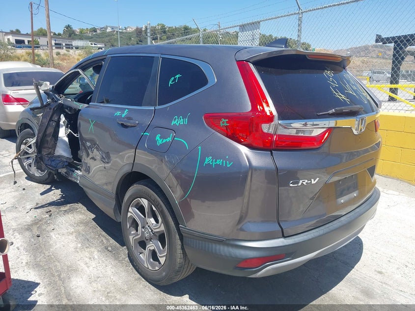 2018 Honda Cr-v VIN 7FARW1H84JE028963 IAAI salvage auction — SIDE, Salvage Title, sold $3,400 on 2026-07-18 (photo 3)