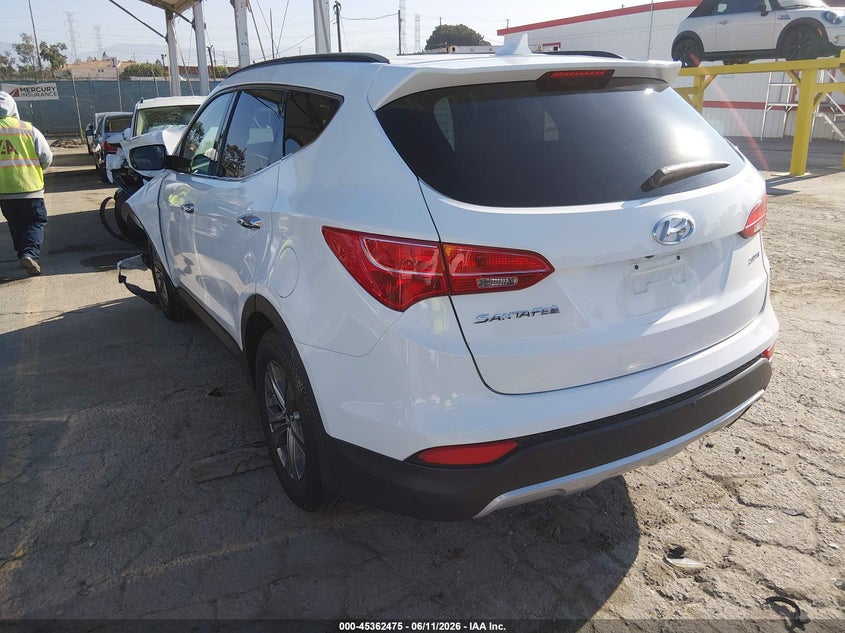 2014 Hyundai Santa fe VIN 5XYZU3LB9EG161071 IAAI salvage auction — FRONT END, Salvage Title, sold $525 on 2026-07-17 (photo 3)