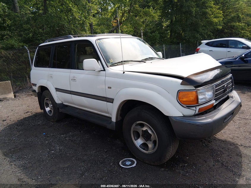 1997 Toyota Land cruiser VIN JT3HJ85J5V0184783 IAAI salvage auction — NORMAL WEAR, Clear (Virginia), sold $13,100 on 2026-07-15 (photo 1)