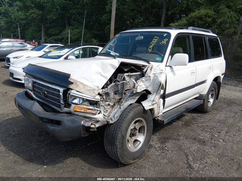 1997 Toyota Land cruiser VIN JT3HJ85J5V0184783 IAAI salvage auction — NORMAL WEAR, Clear (Virginia), sold $13,100 on 2026-07-15 (photo 2)