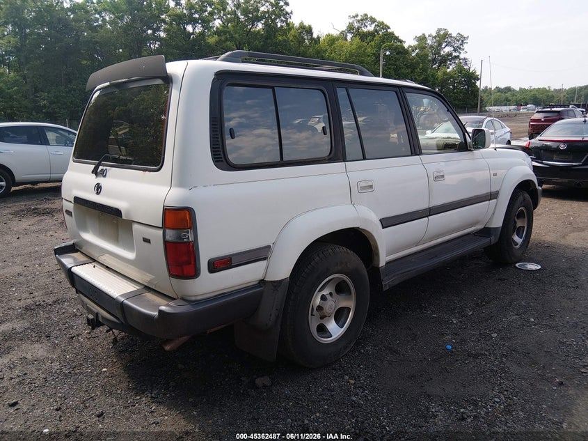 1997 Toyota Land cruiser VIN JT3HJ85J5V0184783 IAAI salvage auction — NORMAL WEAR, Clear (Virginia), sold $13,100 on 2026-07-15 (photo 4)