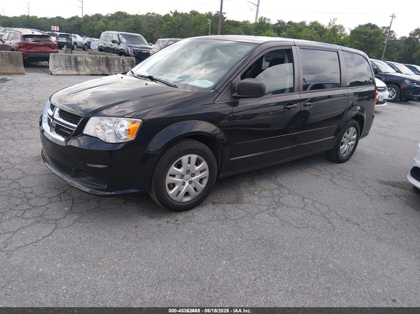 2017 Dodge Grand caravan VIN 2C4RDGBG9HR772819 IAAI salvage auction — NORMAL WEAR, Sf97 (Maryland), sold $11,525 on 2026-08-18 (photo 2)