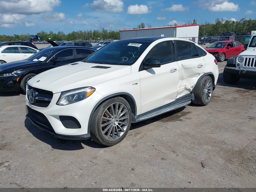 2019 Mercedes-benz Gle coupe VIN 4JGED6EB5KA152386 IAAI salvage auction — LEFT SIDE, Rebuildable (Florida), sold $18,625 on 2026-07-06 (photo 2)