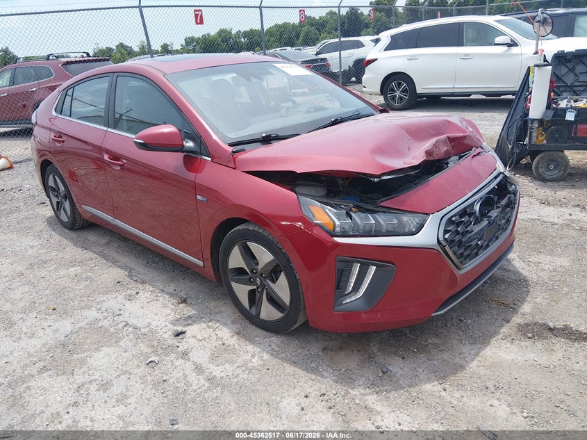 2020 Hyundai Ioniq VIN KMHC85LC8LU242519 IAAI salvage auction — FRONT END, Salvage (Idaho), sold $4,000 on 2026-07-13 (photo 1)