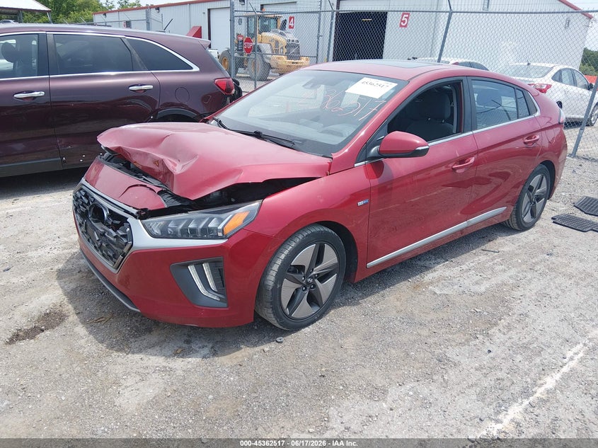 2020 Hyundai Ioniq VIN KMHC85LC8LU242519 IAAI salvage auction — FRONT END, Salvage (Idaho), sold $4,000 on 2026-07-13 (photo 2)