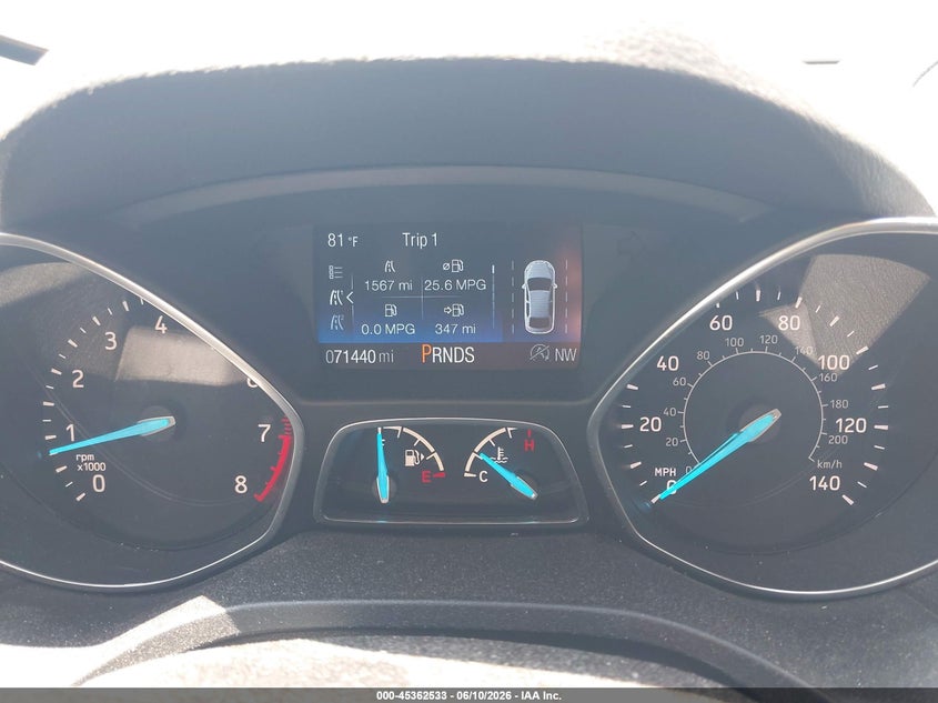 2019 Ford Escape VIN 1FMCU9GD0KUB83843 IAAI salvage auction — NORMAL WEAR, Sf97 (New Hampshire), sold $8,150 on 2026-07-23 (photo 7)