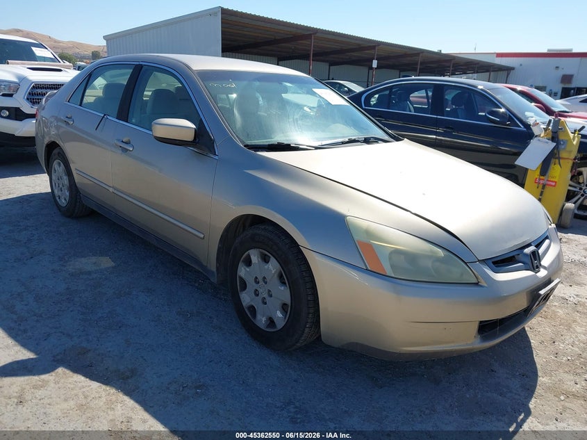 2003 Honda Accord VIN JHMCM56373C019727 IAAI salvage auction — LEFT FRONT, Salvage (California), sold $375 on 2026-07-09 (photo 1)