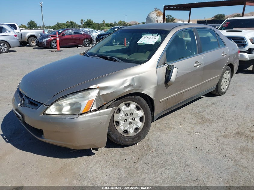 2003 Honda Accord VIN JHMCM56373C019727 IAAI salvage auction — LEFT FRONT, Salvage (California), sold $375 on 2026-07-09 (photo 2)