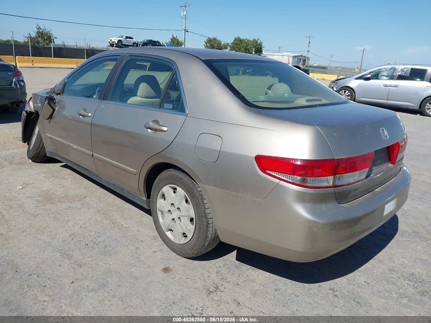 2003 Honda Accord VIN JHMCM56373C019727 IAAI salvage auction — LEFT FRONT, Salvage (California), sold $375 on 2026-07-09 (photo 3)