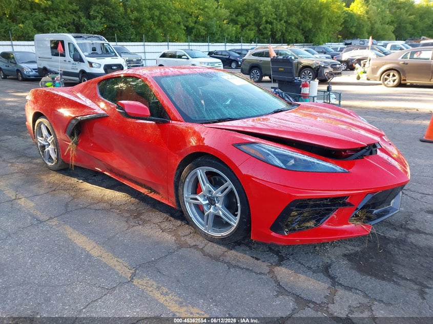 2023 Chevrolet Corvette Stingray VIN 1G1YA2D40P5135543 — IAAI salvage auction photo