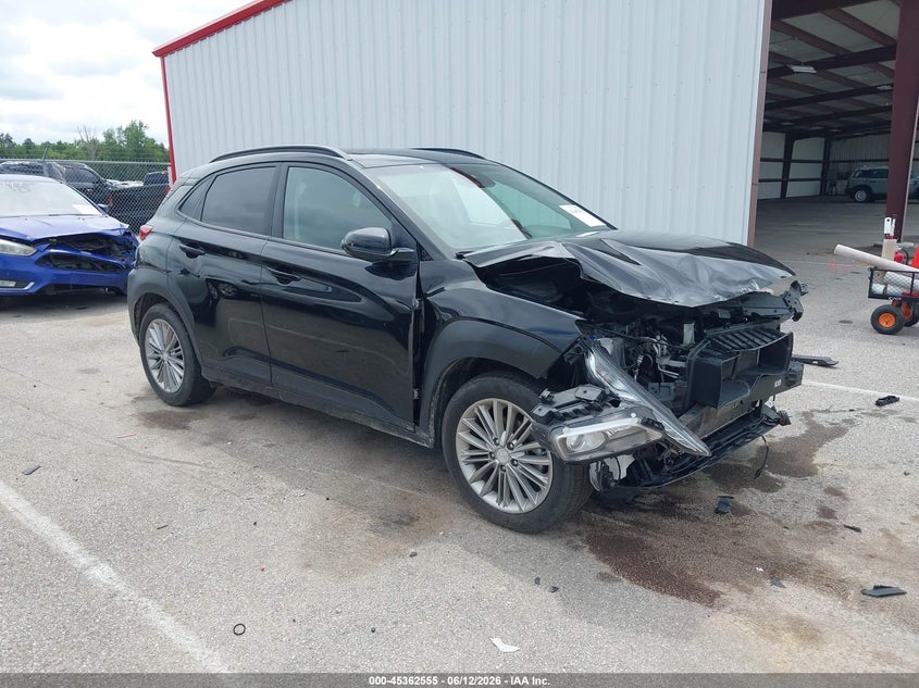 2020 Hyundai Kona VIN KM8K62AA7LU459142 IAAI salvage auction — FRONT END, Salvage (Indiana), sold $1,400 on 2026-07-23 (photo 1)