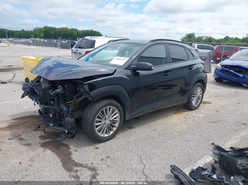 2020 Hyundai Kona VIN KM8K62AA7LU459142 IAAI salvage auction — FRONT END, Salvage (Indiana), sold $1,400 on 2026-07-23 (photo 2)