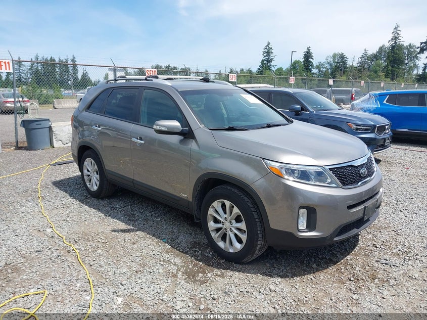 2015 Kia Sorento VIN 5XYKUDA75FG608891 IAAI salvage auction — SIDE, Bill Of Sale (Washington), sold $1,650 on 2026-07-22 (photo 1)