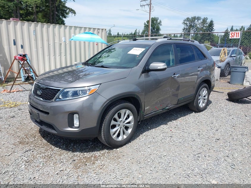 2015 Kia Sorento VIN 5XYKUDA75FG608891 IAAI salvage auction — SIDE, Bill Of Sale (Washington), sold $1,650 on 2026-07-22 (photo 2)