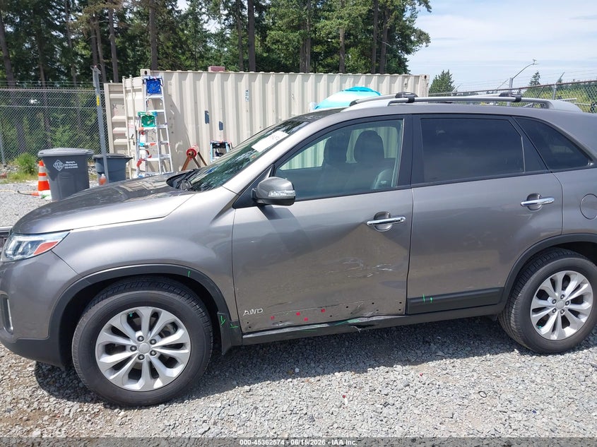 2015 Kia Sorento VIN 5XYKUDA75FG608891 IAAI salvage auction — SIDE, Bill Of Sale (Washington), sold $1,650 on 2026-07-22 (photo 6)